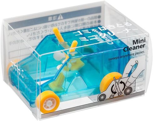 Midori Desktop Mini Cleaner and Dust Sweep, Blue Transparent (65613006) in Saudi Arabia