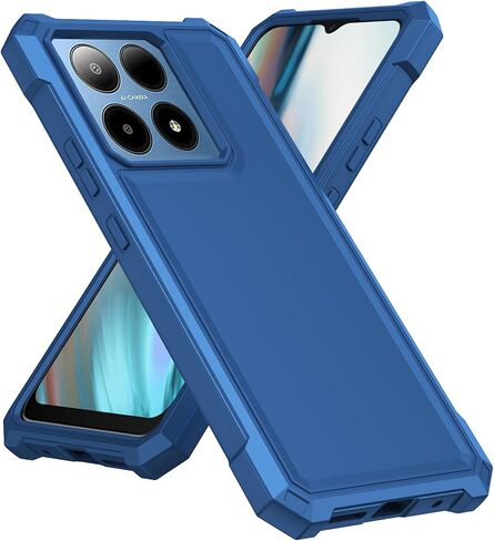 for Boost Summit 5G Phone Case with Tempered Glass Screen Protector,Slim Soft Silicone Full-Body Protective Cover (Boost Summit 5G,Clear) in Saudi Arabia