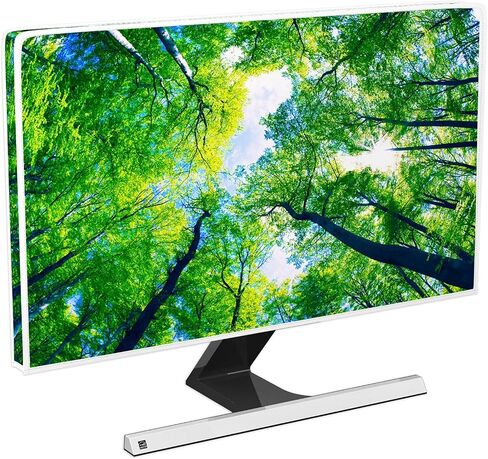 Baocicco Green Forest Waterproof 22, 23, 24, 25 Inch Anti-Static Dustproof LCD/LED/HD Full Body Cover for Computer Screen Panel Case Computer Sleeve Compatible with iMac 24, 22-25 PC, Desktop and TV in Saudi Arabia