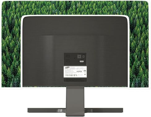 Baocicco Green Forest Waterproof 22, 23, 24, 25 Inch Anti-Static Dustproof LCD/LED/HD Full Body Cover for Computer Screen Panel Case Computer Sleeve Compatible with iMac 24, 22-25 PC, Desktop and TV in Saudi Arabia