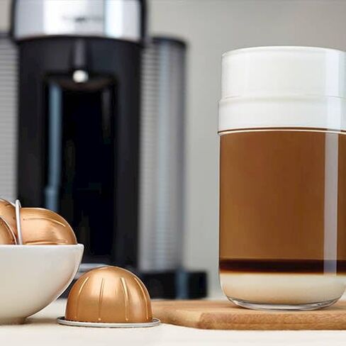 Nespresso GCC1-US-BK-NE VertuoLine Evoluo Deluxe Coffee and Espresso Maker, Black (Discontinued Model) in Saudi Arabia