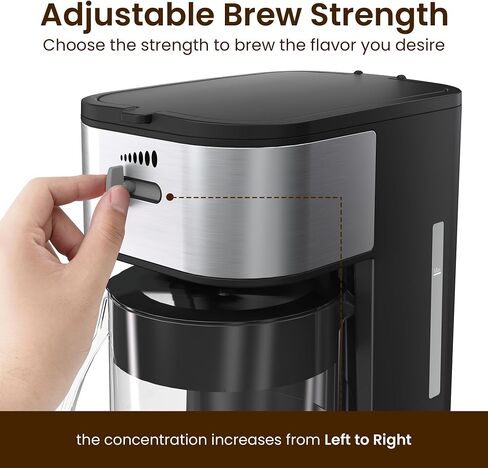 3-in-1 Coffee and Tea Machine Brewing System with 2.5 Quart Pitcher, Iced Tea Maker and Iced Coffee Maker, Strength Selector, Perfect For Tea, Coffee, Lattes, Lemonade in Saudi Arabia