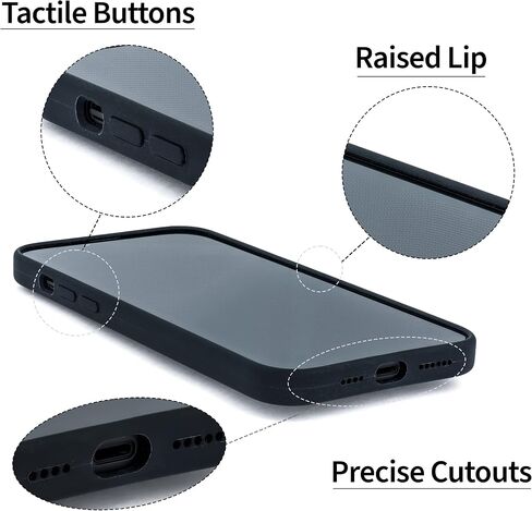حالة بطاقة Dockem M2L لـ iPhone 14 Pro Max مع قشرة السيليكون السائل ، صفيحة معدنية مدمجة للمحفظة المغناطيسية والمحفظة مع فتحتين لبطاقة الائتمان الجلدية الاصطناعية 2 (M2L ، البحرية) in Kuwait