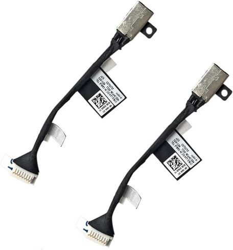 Replacement DC Power Jack Plug in Port Charging Cable for Dell Laptop Notebook Latitude 3520 3530 3420 3430 P108F P144G P144G001 CN-0HJW4D 0HJW4D HJW4D 450.0NF0B.0011 CYBG L14 DCIN Cable TGL in Saudi Arabia