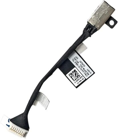 Replacement DC Power Jack Plug in Port Charging Cable for Dell Laptop Notebook Latitude 3520 3530 3420 3430 P108F P144G P144G001 CN-0HJW4D 0HJW4D HJW4D 450.0NF0B.0011 CYBG L14 DCIN Cable TGL in Saudi Arabia