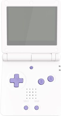 eXtremeRate Scarlet Red Custom Full Set Buttons for Gameboy Advance SP, Replacement A B L R Button Power On Off Volume Button D-pad Key for GBA SP Console - Console NOT Included in Saudi Arabia