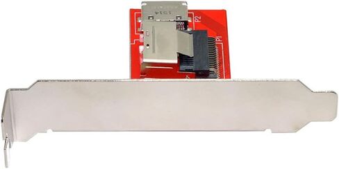 Xiwai PCI-Express 4.0 Slimline SAS SFF-8654 to Oculink SFF-8611 SFF-8612 PCBA Female Adapter with Bracket in Saudi Arabia