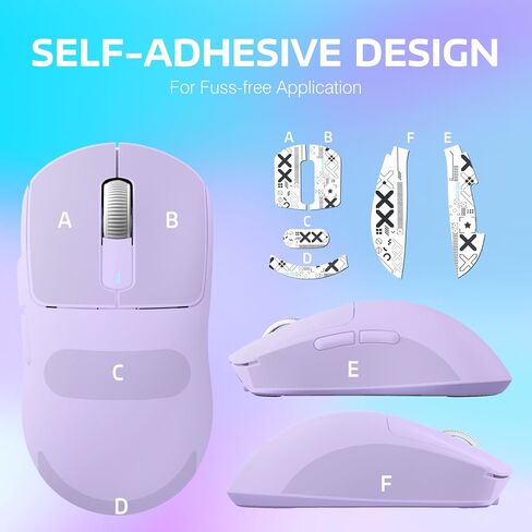 الهجوم Shark X3 فأر ألعاب لاسلكية خفيفة الوزن مع Tri-Mode 2.4g/USB-C Wired/Bluetooth ، 26k DPI ، PAW3395 Sensor Optical ، Kailh GM8.0 Switch ، 5 أزرار قابلة للبرمجة للكمبيوتر الشخصي/Win/Mac (Red+Stickers) in Kuwait