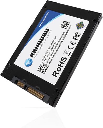 Kanguru Defender SED300 – 500 GB SATA Internal Self-Encrypting Solid State Drive – FIPS 140-2 Certified in Saudi Arabia