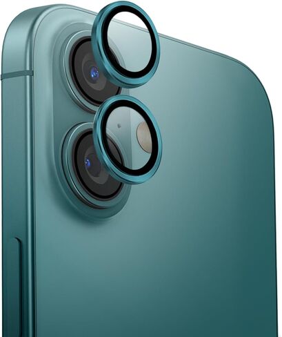 UNIQ OPX ALUMINIUM CAMERA LENS PROTECTOR compatible with iPhone 16 & iPhone 16 Plus, Midnight Black in Saudi Arabia