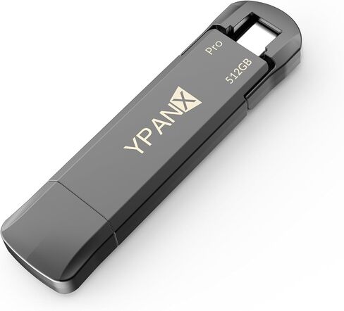 256GB Pro Portable SSD, 1000MB/s Speed, USB 3.2 Gen 2 + Type C Dual-Port, Lightweight External SSD for iPhone 15/16/Pro, Android, Windows, Mac, Tablets in Saudi Arabia