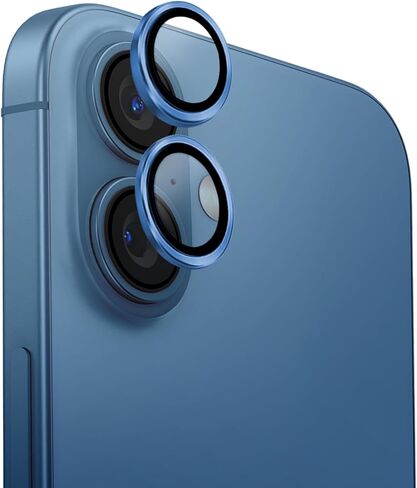 UNIQ OPX ALUMINIUM CAMERA LENS PROTECTOR compatible with iPhone 16 & iPhone 16 Plus, Midnight Black in Saudi Arabia