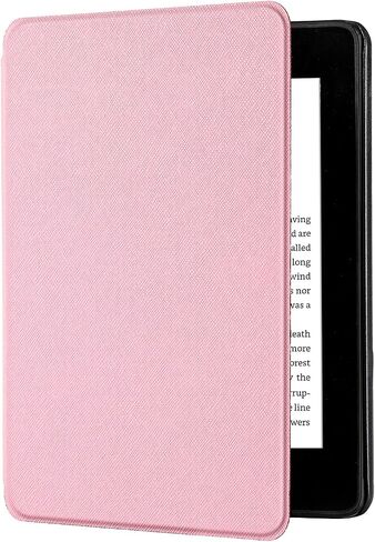 Case for 7" Kindle Paperwhite 12th Gen 2024 & Kindle Colorsoft Signature Edition,PU Leather Cover with Auto Sleep/Wake,Compatible with iPhone MagSafe,for Anker Wireless Charging Pads in Saudi Arabia