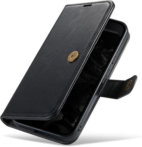 حالة الهاتف ASUWISH لـ Google Pixel 9 Pro XL Wallet Wallet Cover Disachable Cell مع حامي شاشة زجاجية مقسّرات فتحة بطاقة Pixel9 9pro 9proxl in Kuwait
