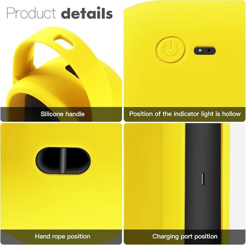 Silicone Case Cover Compatible with Beats Pill 2024, Portable Travel Sleeve Protective Pouch with Handle Stand Up Carry Cover for Pill-2024 Wireless Bluetooth Speaker (Case ONLY) (Black) in Saudi Arabia