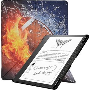 Case for Kindle Scribe (2024/2022 Released), Premium Lightweight PU Leather Multi-Viewing Adjustable Stand Cover with Auto Sleep/Wake for 10.2 inch Amazon Kindle Scribe, Magic Cute Owl