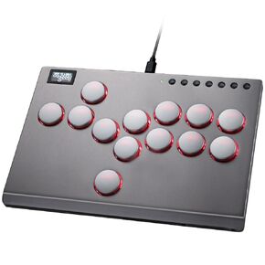 Sehawei Haute42 All Metal Arcade Stick 13Keys All-Button Controller with Custom RGB & Turbo Functions,Arcade Fighting Stick for PC/Ps3/Ps4/Switch/Steam-Supports SOCD