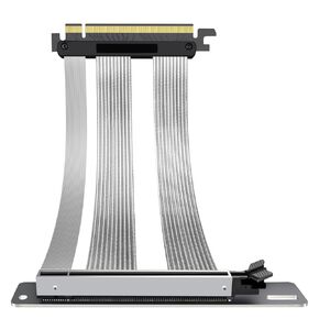 PCIE 5.0 Riser Cable, Gen 5 GPU Graphics Card Extension Cable, PCI-E 16X 128GB/s Compatible with PCIE 4.0 and WRX80/ 90E, RTX4090/ 5090/ RX7900XTX, 200mm