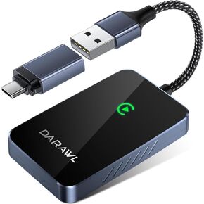 Wireless CarPlay Adapter for Apple iPhone, Converts Wired to Wireless CarPlay
