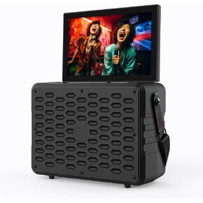 14.0inch Small TV,Portable TV with Stereo Speakers,35W Peak,Built in-ATSC Tuner HDMI/USB/BT/Battery for Camping,Beadroom,Kitchen,Party