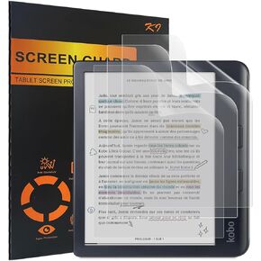 KEANBOLL 3 Pack Anti Glare (Matte) Screen Protector for Kobo Libra Colour 7 Inches 2024 / Kobo Libra 2 E-Reader 7" 2021, Anti Fingerprint Shield