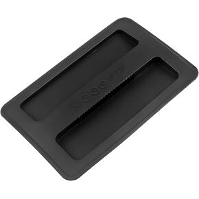 Silicone Toaster Top, 1PCS Black Bread Machine Cover, Sandwich Machine Part Accessory