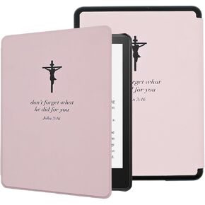 Case for 6.8" Kindle Paperwhite (11th Generation-2021) and Kindle Paperwhite Signature Edition, Premium Lightweight PU Leather Book Cover with Auto Wake/Sleep, Books Lover