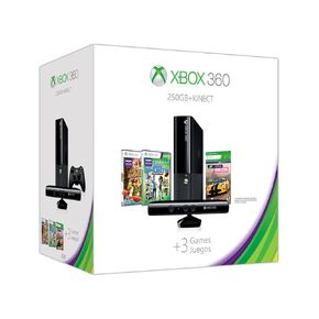 Xbox 360 E 250GB Kinect Holiday Value Bundle (Renewed)