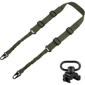 BOOSTEADY Two Point Sling with QD Swivel, Gun Sling, Lightweight Gun Strap