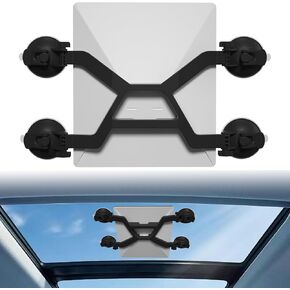 Starlink Mini Roof Mount, Starlink Mini Suction Cup Mount, Starlink Mini Car Mount with Adapter for Sunroof/Front/Rear Window/Roof (White)