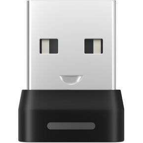 SHOKZ Loop 120 USB-A Wireless Adapter - Designed for OpenComm2 & OpenMeet, Bluetooth Dongle Receiver Compatible Bone Conduction Headsets