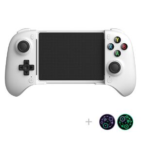 8Bitdo Ultimate Mobile Gaming Bluetooth Controller for Android Devices with Hall Effect Joysticks and Hall Triggers, Back Buttons, Mapping and Turbo Function (Black)