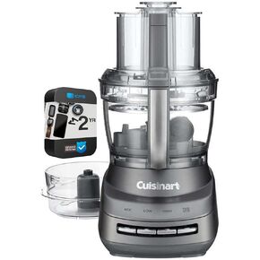 Cuisinart CFP-260GMPCFR Core Custom 13-Cup Food Processor Stainless Steel (Renewed) Bundle with 2 YR CPS Enhanced Protection Pack