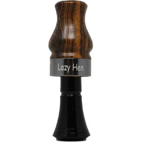 ESH Waterfowl Duck Call Lazy Hen - Double Reed Bicote Wood Duck Call - Duck Calls for Hunting - All Weather