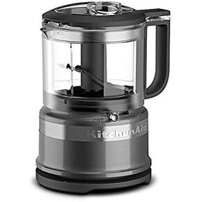 KitchenAid KFC3516QG 3.5 Cup Mini Food Processor, Liquid Graphite