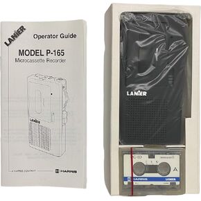 Lanier P-165 Micro Cassette Recorder