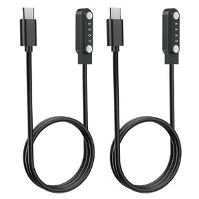 [2-Pack] USB-C Charger for PLAUD Note AI Voice Recorder Charger Replacement Charging Cable Type C