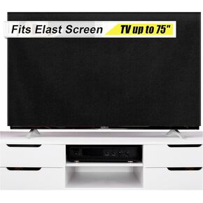 75''W x 42''H Textile Anti-scratch TV Cover for Moving Fits TV Screens up to 70"-75" Heavy Duty Tear resistance Flat Screen Protection During House Moving, Storing, or Home Renovation