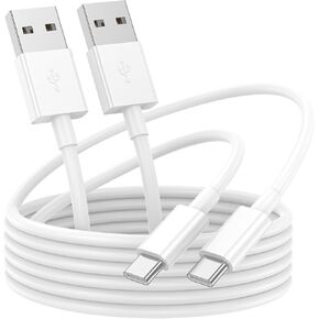 كابل Car Carplay لـ iPhone 15/16 سلك الشاحن ، USB A إلى USB C كابل الشحن السريع 3ft 2pack متوافق مع Apple 16 Pro Max/15 Plus/for iPad Pro 12.9/11/Air 5th Mini Gen Type C charge