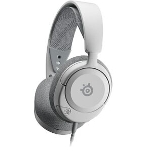 SteelSeries Arctis Nova 1 Multi-System Gaming Headset 360° Spatial Audio Ultra Lightweight compatible with PC, PS5/PS4, Switch and Xbox - White (Renewed)