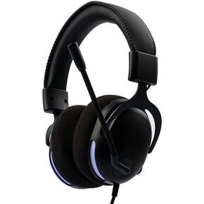 RadioShack Gaming Headphones – 40mm Drivers, Dual Connectivity (3.5mm & USB-A), Modern & Sleek Black Design