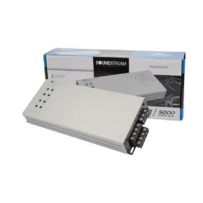 SOUNDSTREAM Picasso Nano PN1.4000DX Monoblock Class D Car Stereo Amplifier – 1 Channel 4000W Compact Digital Amp with Wired Bass Control & High-Level Inputs for Subwoofers & Speakers