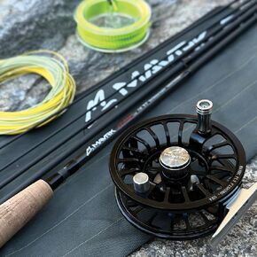 Mavrk Fly Fishing Rod Cenl Line Kit-Flash Rod + Enduro 1/3 Reel + Commander Fly Line 3WF All-in-One Combo Kit