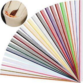 52 PCS Book Book Binding Bandbands ، 12 inch 26 Color