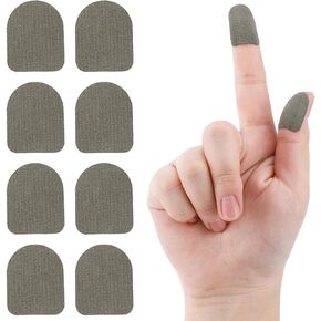 Ultra-Thin Touch Screen Stickers for Gloves, Pack of 10 Motorcycle Gloves Touchscreen Stickers, Sensitive Mobile Gaming Accessories for PUBG Call of Duty Mobile Legends