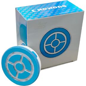 Megacom DuoMon3 1P/2P Auto Catcher, Rechargeable Pocket Auto Collecting Device with Adjustable Lights, Sound Notifications and One Touch Reconnect - Black (Standard Version)