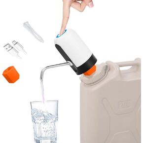 Water Pump Faucet Adapter Kit for Scepter，Camping Water Jug with Spigot for Camping and Emergency Water Jugs for Scepter Brand 10L 20L Jerry Can