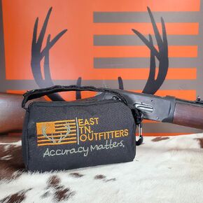 East TN. Outfitters (2 Pack) Tactical Shooting Squeeze Bag for Rifles Hand Held Bench Rest Gun Rifle Front Rear Hand Sighting Support Unfilled Tennessee