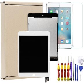 LCD and Glass Touch Digitizer Screen Replacement for iPad Mini 5 7.9" 2019 A2133 A2124 A2126 A2125 LCD Display Assembly White
