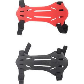 2 Pack Archery Arm Guard Forearm Protector, Adjustable Bow Armguard Arm Protector Rubber for Kids & Youth Shooting Hunting Practice